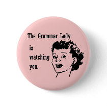Grammar Lady Watching Buttons