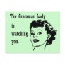 Grammar Lady Watching Postcards Grammar Lady Watching Postcards