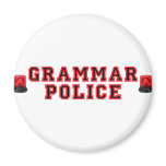 Grammar Police Fridge Magnets