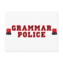 Grammar Police Postcard