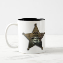 grammar police badge