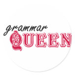 Grammar Queen stickers