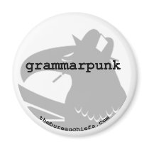 Grammarpunk Magnet