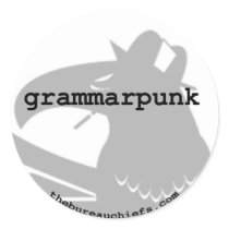 Grammarpunk Sticker