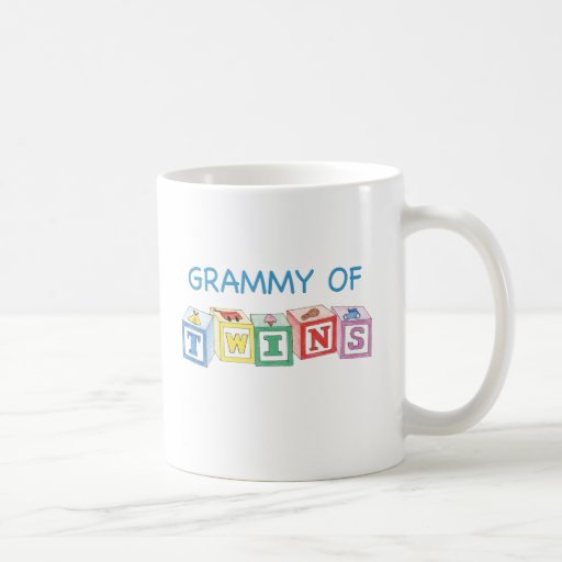  Grammy of Twins Blocks Mug