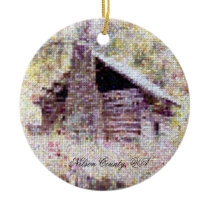 Grammy's Cabin Christmas Ornament