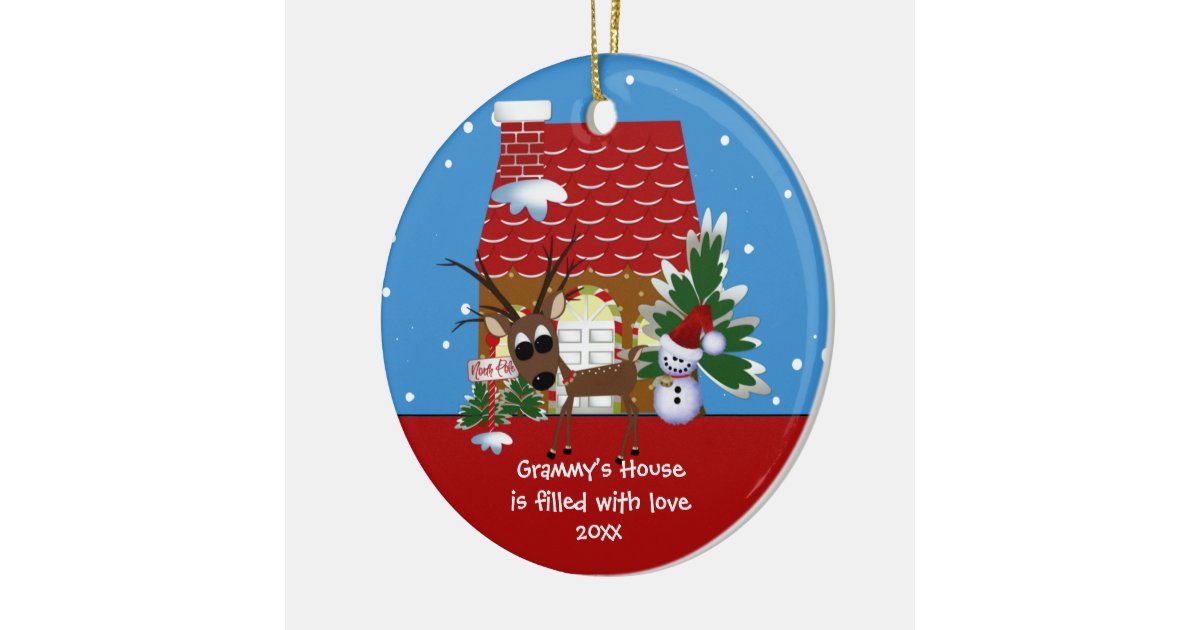 Grammy Christmas Ornament 