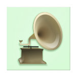 GRAMOPHONE GALLERY WRAPPED CANVAS