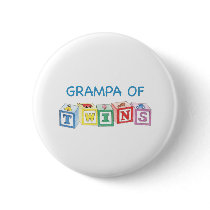 Grampa of Twins Blocks buttons by Scrappintwins Grampa of Twins Blocks buttons