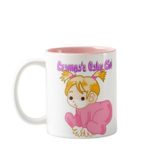 Grampa's Baby Girl Coffee Mug mug