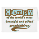Grampy of Gifted Grandchildren Card