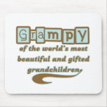Grampy of Gifted Grandchildren Mouse Mats