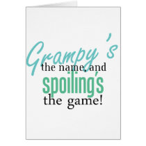Grampy's the Name cards