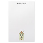 Gram's Garden · Green Birdhouse Customized Stationery
