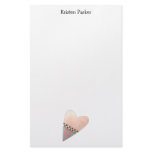 Gram's Garden · Pink Heart Stationery