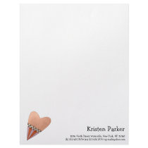 Gram's Garden · Red Heart Customized Letterhead