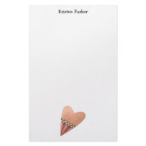 Gram's Garden · Red Heart Stationery Design