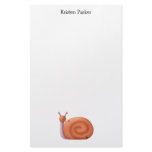 Gram's Garden · Red Snail Personalized Stationery