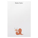 Gram's Garden · Red Worm Personalized Stationery