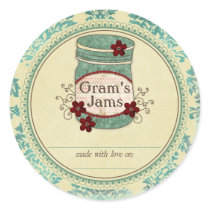 Gram's Jams Preserves Stickers