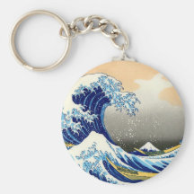 Gran onda del ~ Hokusai de Kanagawa Llaveros