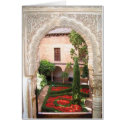Granada La Alhambra Garden Flash cards