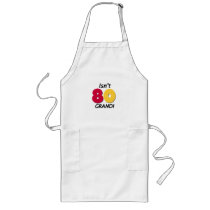 Grand 80th Birthday Aprons