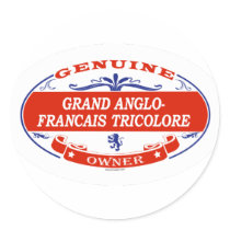 Grand Anglo-Francais Tricolore  stickers