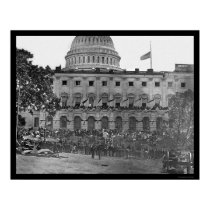 Grand Army Review by the US Capitol 1865 posters