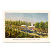 Grand Army Review in Washington, DC 1865 posters