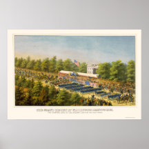 Grand Army Review in Washington, DC 1865 Print