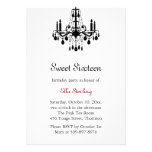 Grand Ballroom Birthday Invitation (white)