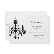 Grand Ballroom RSVP (black) Invitation