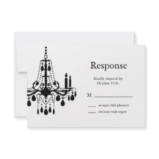Grand Ballroom RSVP (black) zazzle_invitation