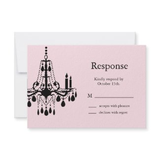 Grand Ballroom RSVP (pink) invitation