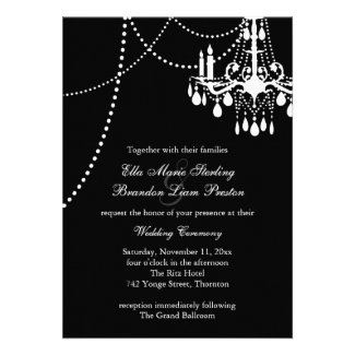 Grand Ballroom Wedding Invitation 3