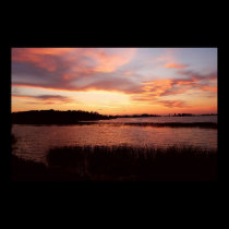 grand beach sunset poster posters