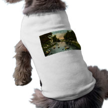 Grand Canal Belle Isle, Detroit, Michigan Dog Tee