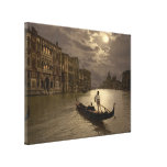 Grand Canal by Moonlight II, Venice, Italy Canvas Print