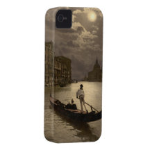 Grand Canal by Moonlight II, Venice, Italy iPhone 4 Case-Mate Cases