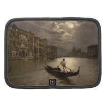 Grand Canal by Moonlight II, Venice, Italy Folio Planner