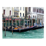 Grand Canal Gondolas Post Card