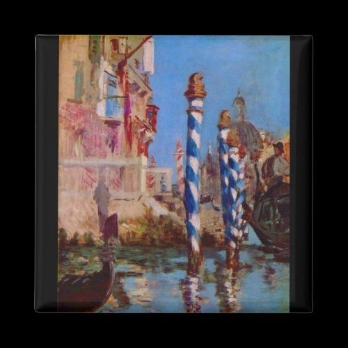 Grand Canal in Venice by Edouard Manet Magnet