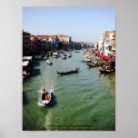 Grand Canal, Venice from Rialto Bridge Posters