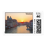 Grand canal Venice - sunrise Stamps