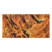 Grand Canyon - A look into the Abyss Photo Card Template