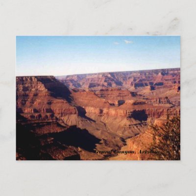 Grand Canyon, Arizona Post Card
