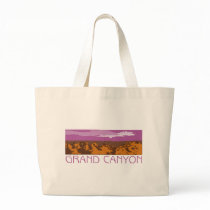 Grand Canyon Banner Canvas Bags