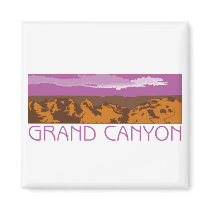Grand Canyon Banner Fridge Magnets