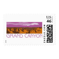 Grand Canyon Banner Postage Stamp